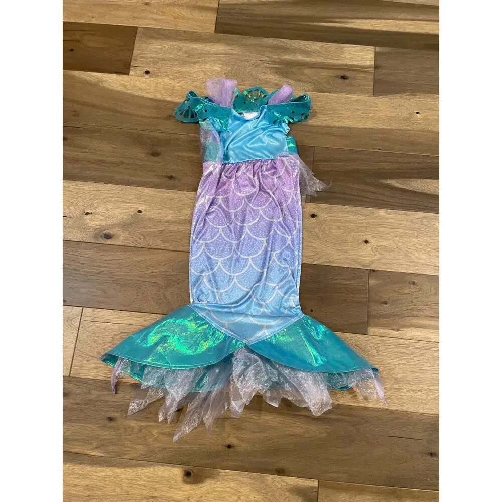 Target Mermaid Costume Small Blue Purple Shimmer
